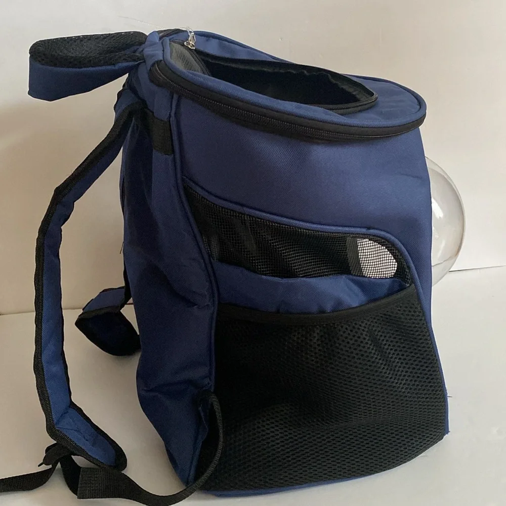 Cat Backpack Pet Carrier Bubble Window Mesh Puppy Kitten Travel Bag New no tags
